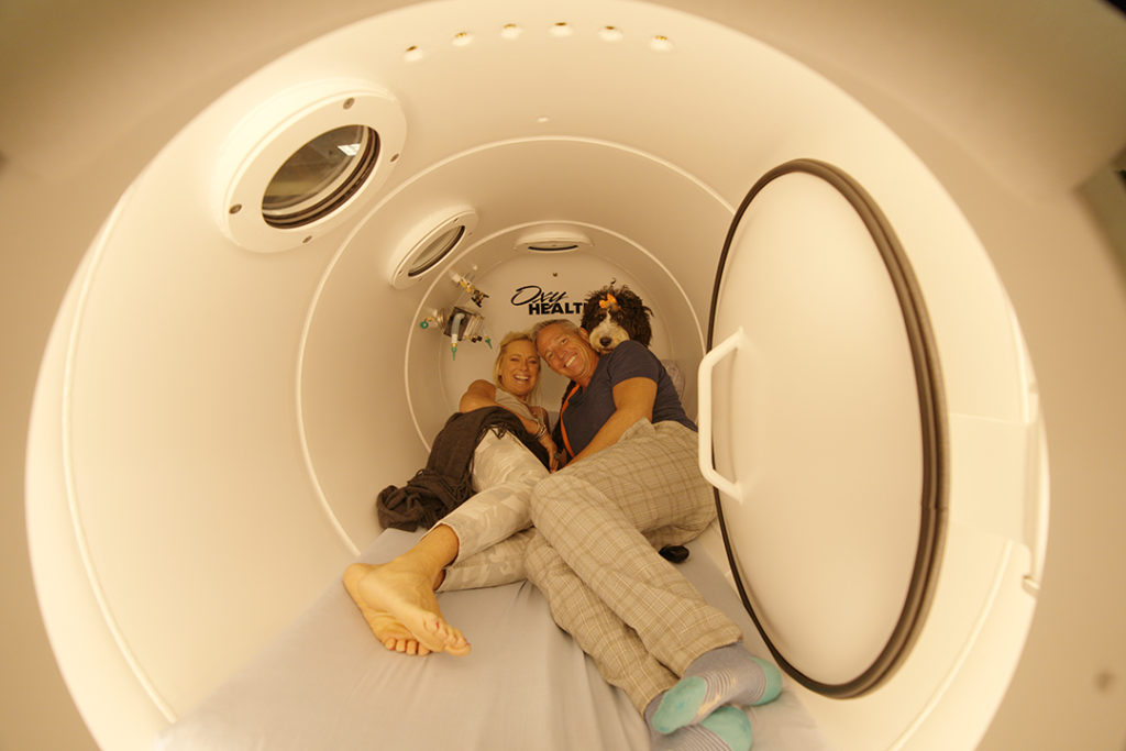 two person hyperbaric oxygen therapy pod in Winston-Salem